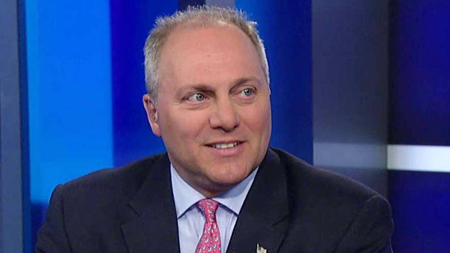 House Majority Whip Steve Scalise breaks down Congressional Budget Office's analysis that 14 million more people would be uninsured in 2018 under the GOP repeal plan #Tucker