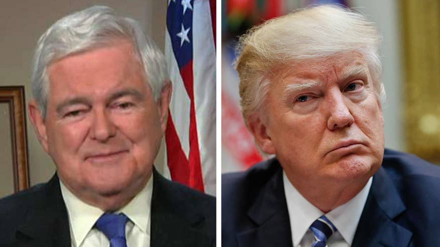 news newt gingrich says donald trump will focus popu news newt gingrich says donald trump will focus popu