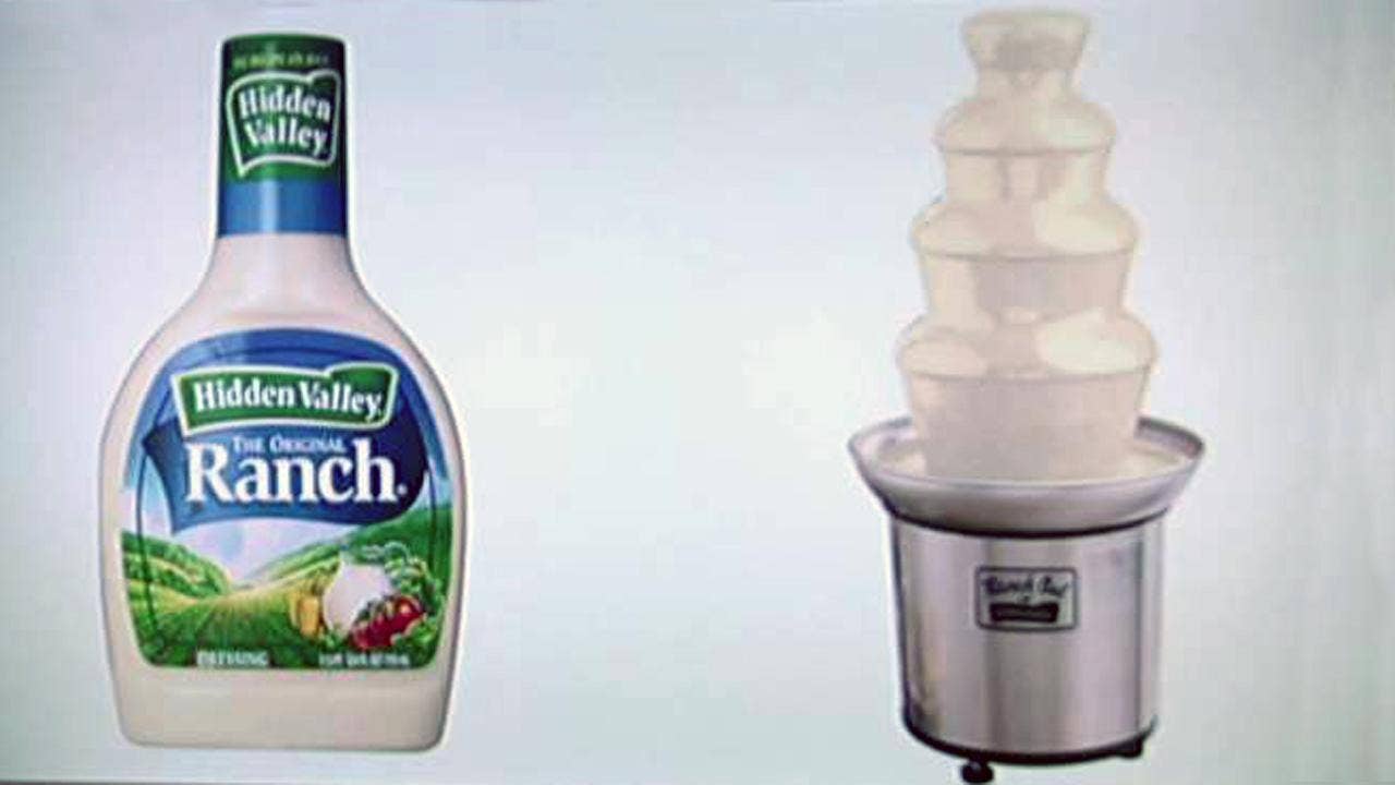 Hidden Valley Ranch now offering cascading dressing fountain
