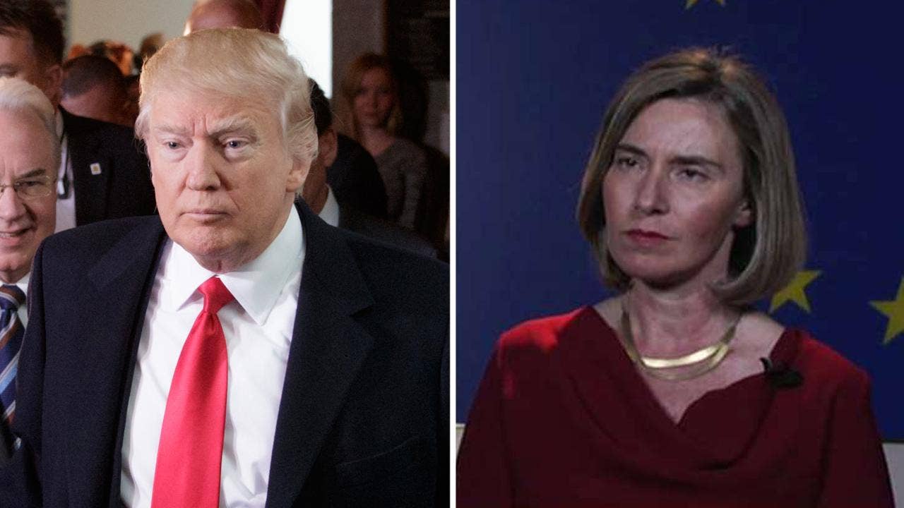 'America First' cannot mean 'America, Go It Alone,' top EU official cautions