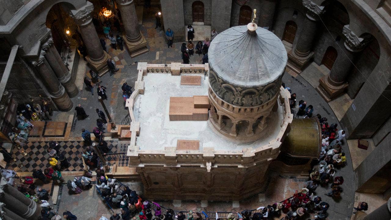 Historic restoration of Jesus' burial shrine completed