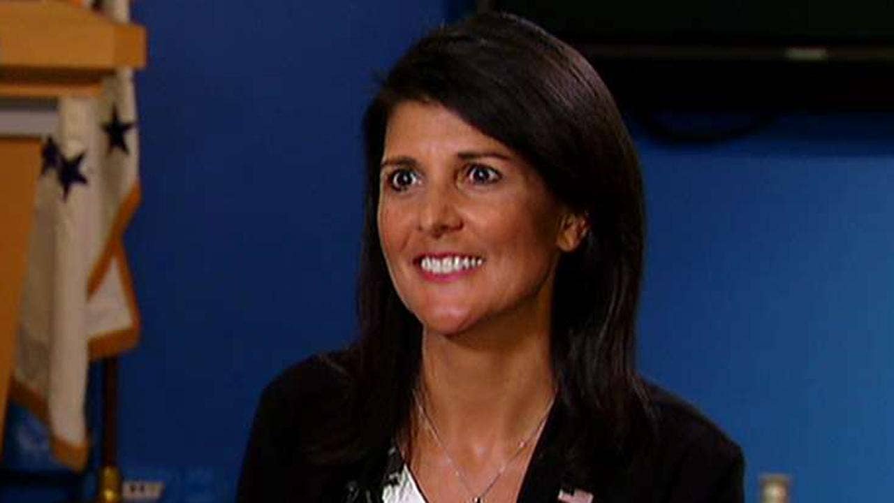 Haley: Assad a 'war criminal' protected by Russia, Iran