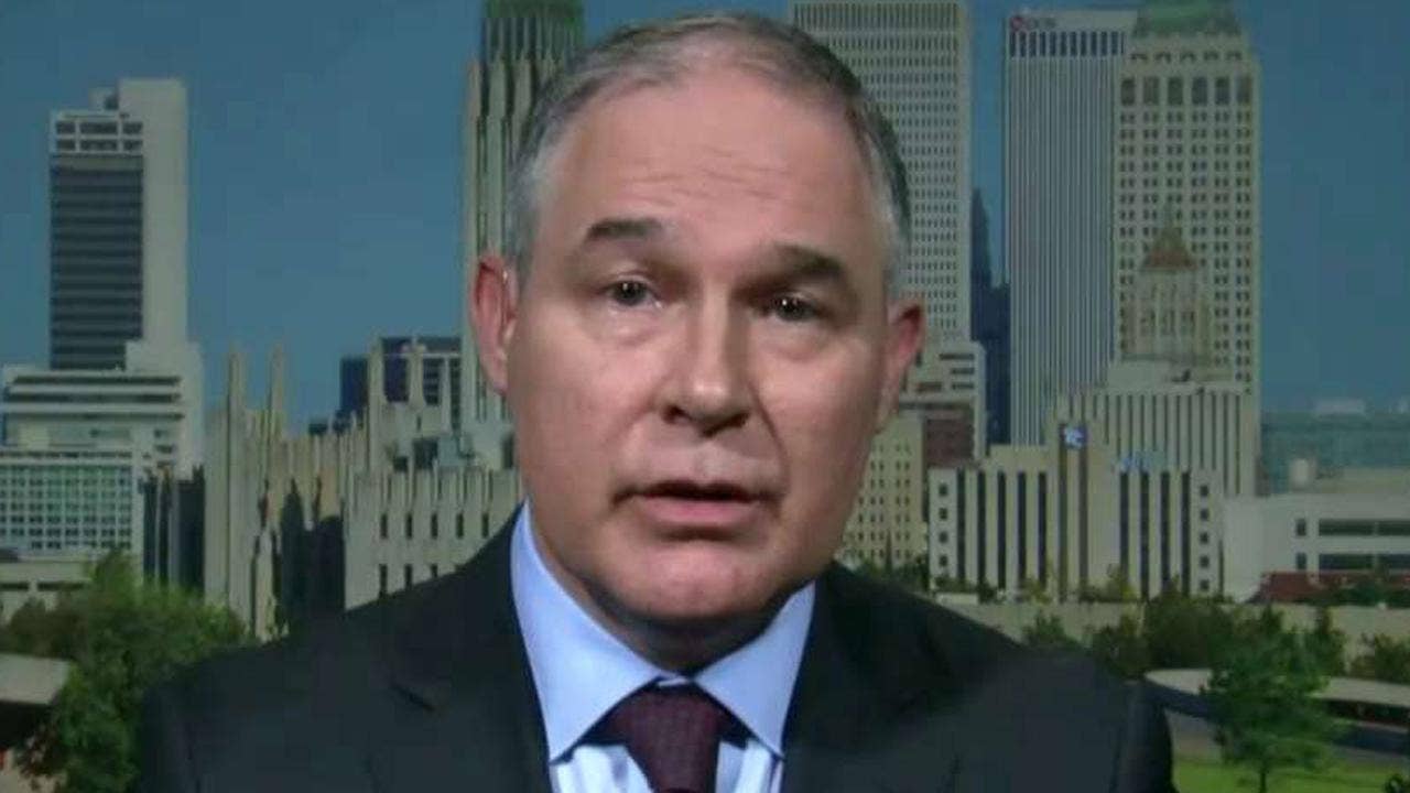 EPA's Pruitt: Trump will end overreach, Obama 'made up' regulatory power