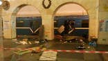 St. Petersburg subway blast: Two suspects believed to have planted bombs, 11 dead