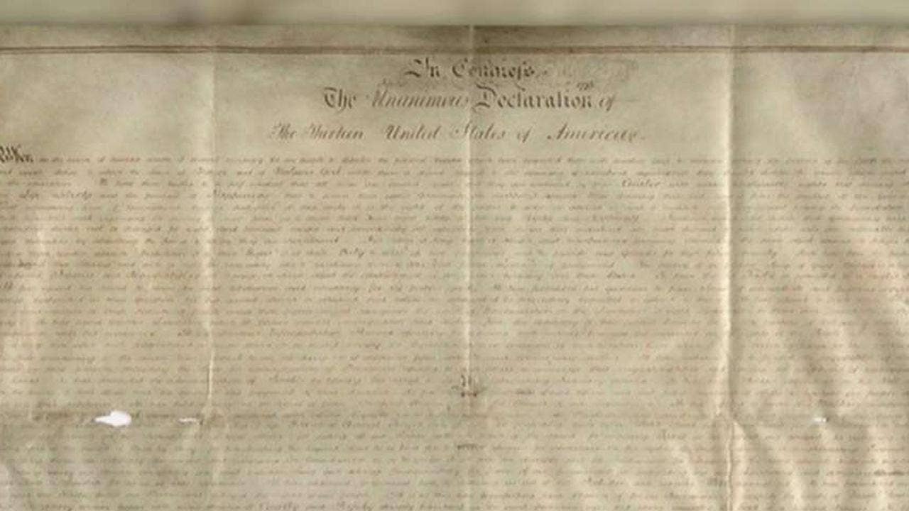Declaration of Independence discovery stuns experts