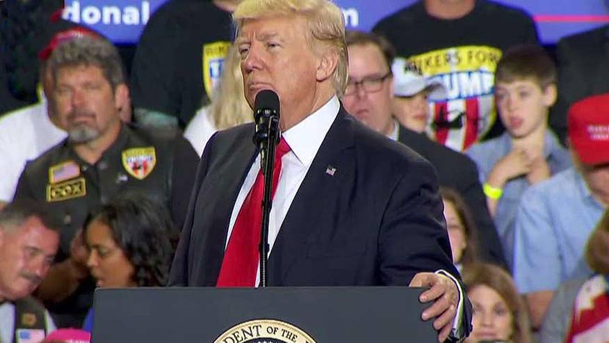 Trump Pennsylvania Rally: President Marks First Promises Made And Kept ...