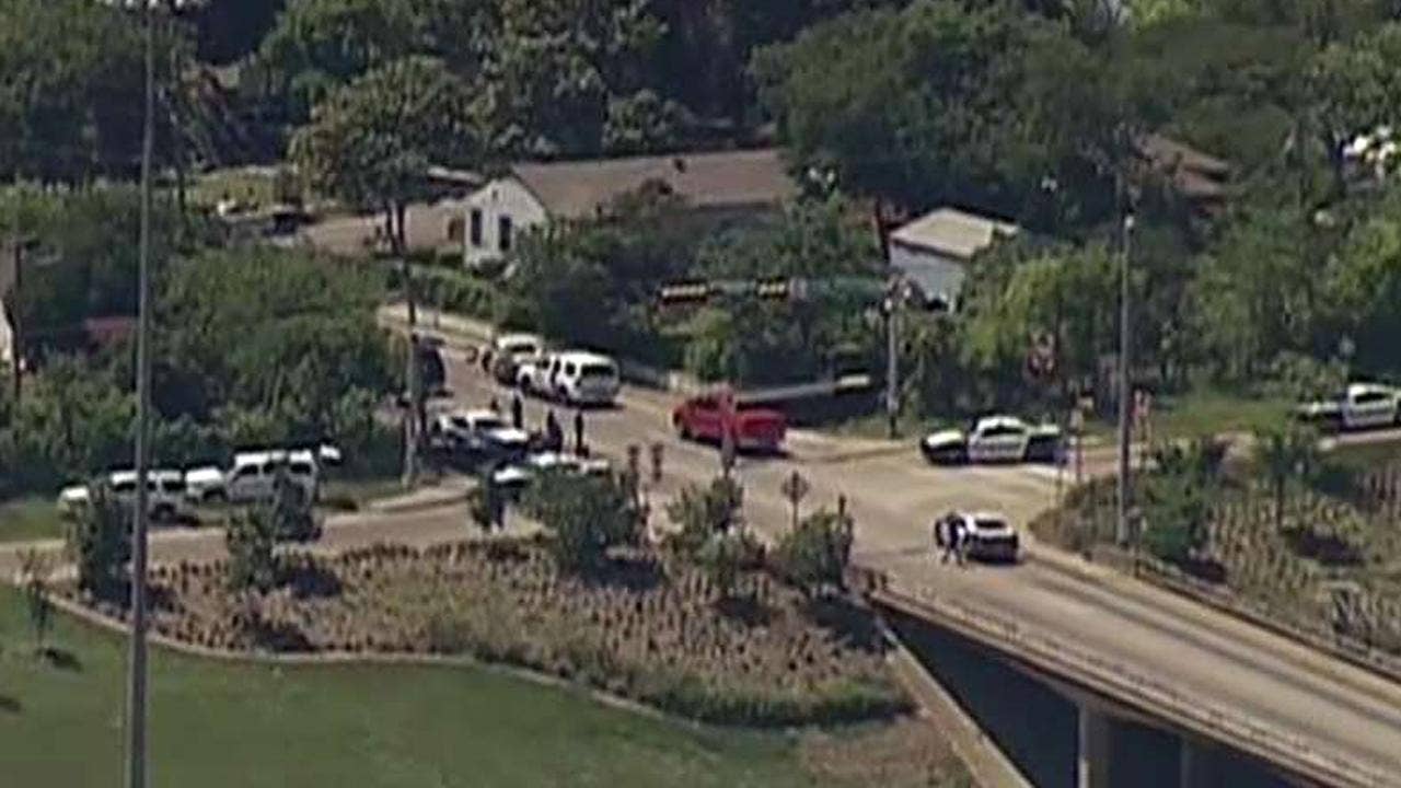 Dallas manhunt: Paramedic among 2 shot, gunman on the loose