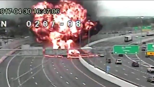 Wrong Way Driver Car Crash Triggers Massive Explosion Wrong Way Driver Car Crash Triggers Massive Explosion