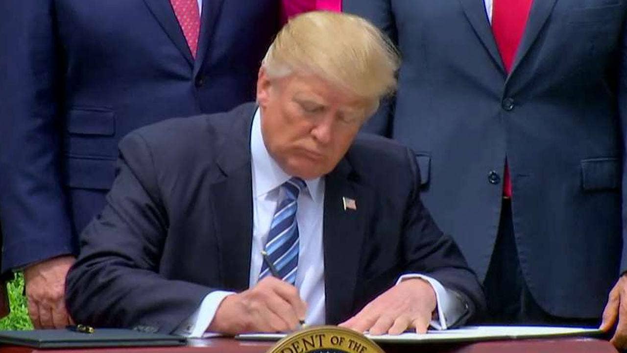Trump marks National Day of Prayer, signs executive order on religious freedom