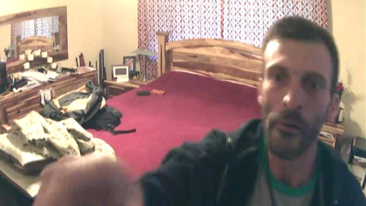 Suspect caught on camera as he burglarizes family home