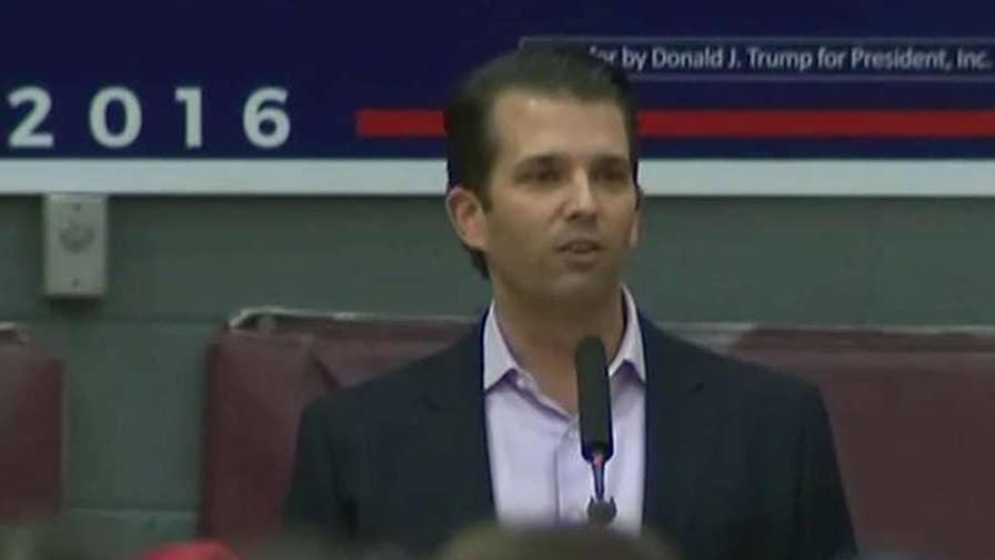 Kevin Corke reports on the White House response to allegations involving Donald Trump Jr.