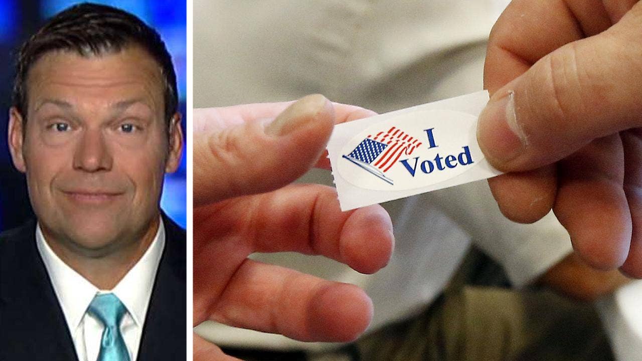 Kobach blasts 'baffling' calls for resignation from voter fraud commission