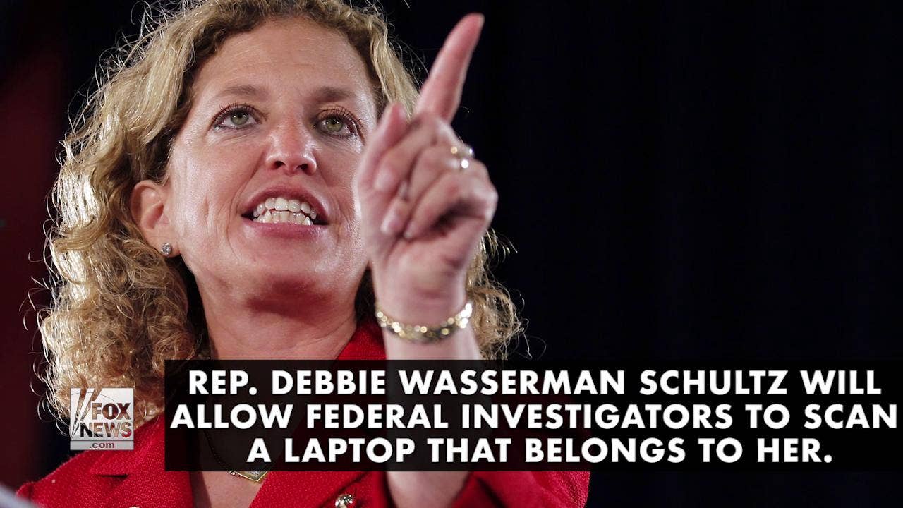 Wasserman Schultz to allow laptop scan after months of stonewalling in IT probe