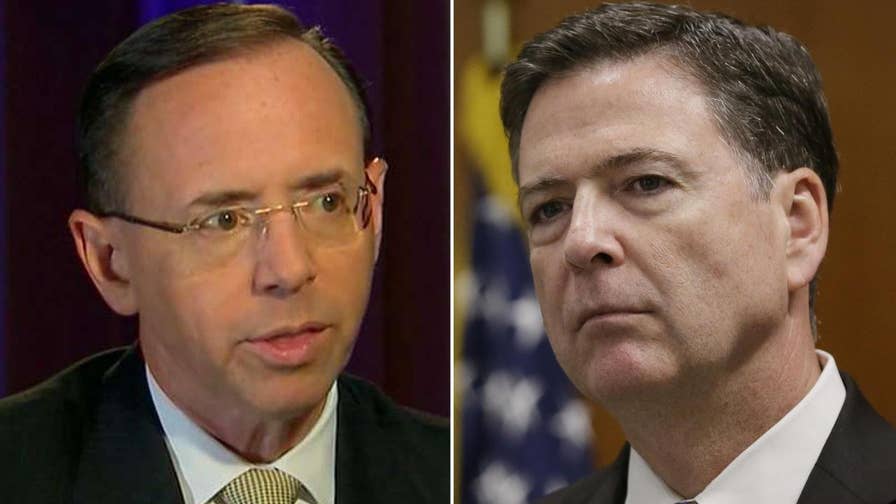 Image result for pics of comey and rosenstein