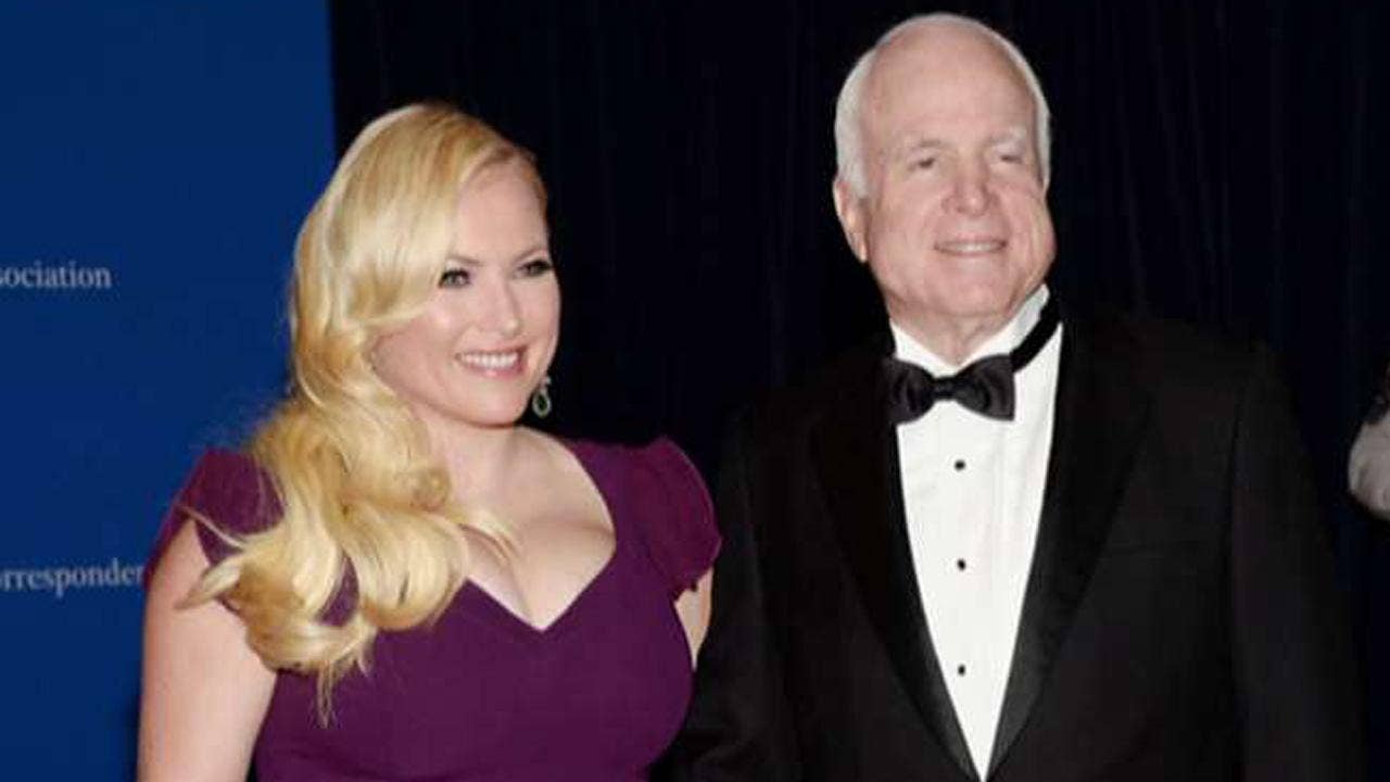 Meghan McCain reacts after Senator John McCain diagnosed with brain tumor