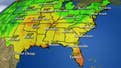 National forecast for Wednesday, July 26