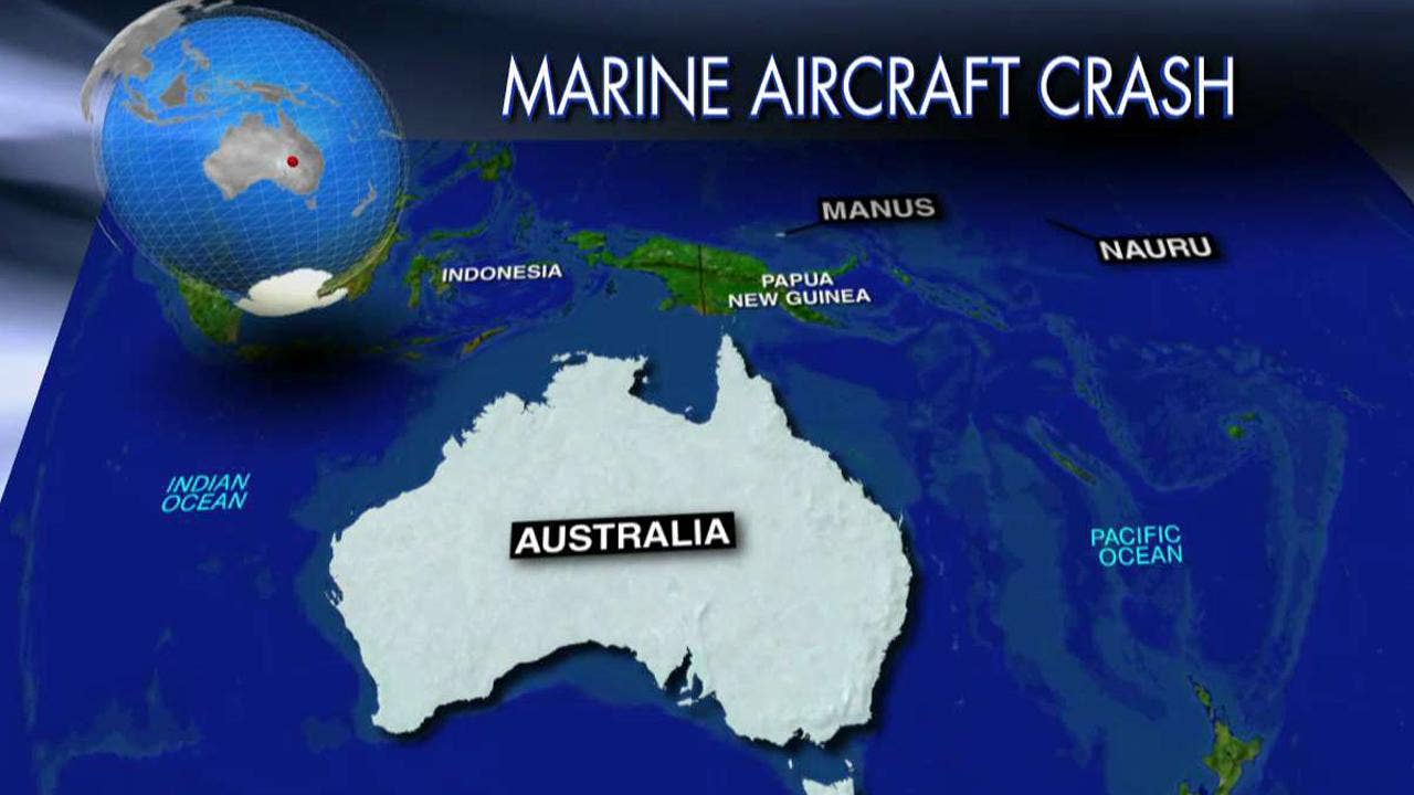 US Marine aircraft crashes off Australia, search and rescue effort underway