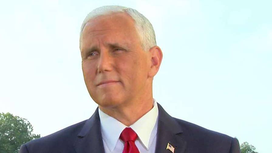 The vice president speaks out on 'Fox & Friends'