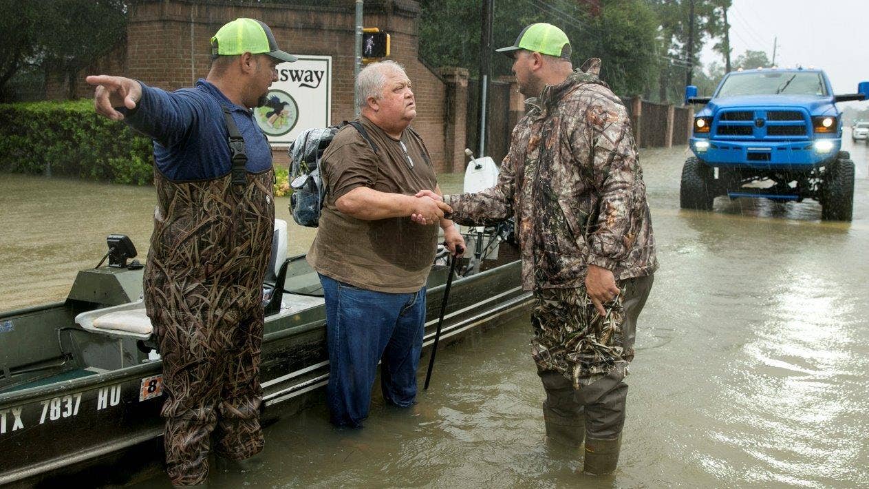 Authorities: No report of shots being fired at 'Cajun Navy'
