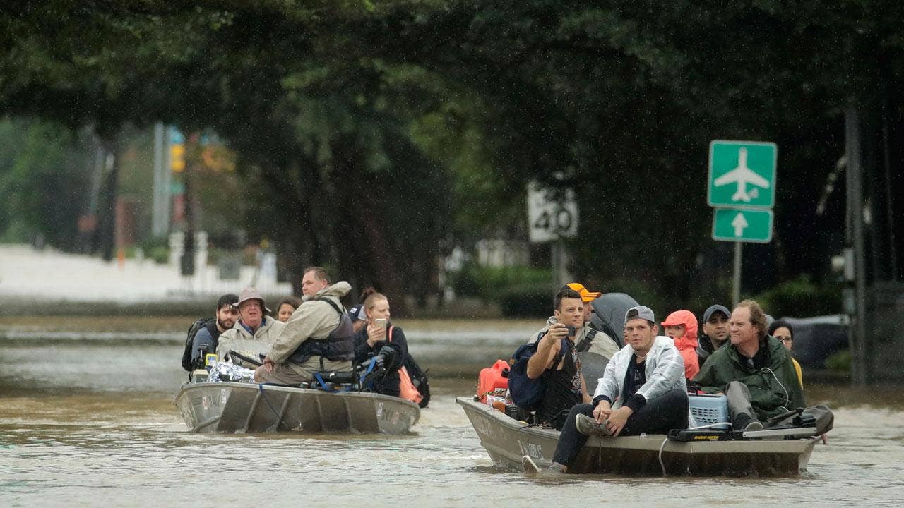 Houston reminds us who Americans really are -- NOT the parade of deplorables portrayed by the media and the Left
