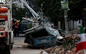 A massive earthquake slams Mexico's southern coast and causes massive destruction and more than a dozen deaths