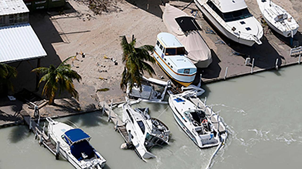 Irma&rsquo;s trail of destruction in Florida Keys revealed