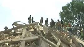 Parents from the Enrique Rebsamaen primary and secondary school in Mexico City waited in fear as rescuers searched the three-story school structure that collapsed after the 7.1 magnitude earthquake shook the capital city on Tuesday.