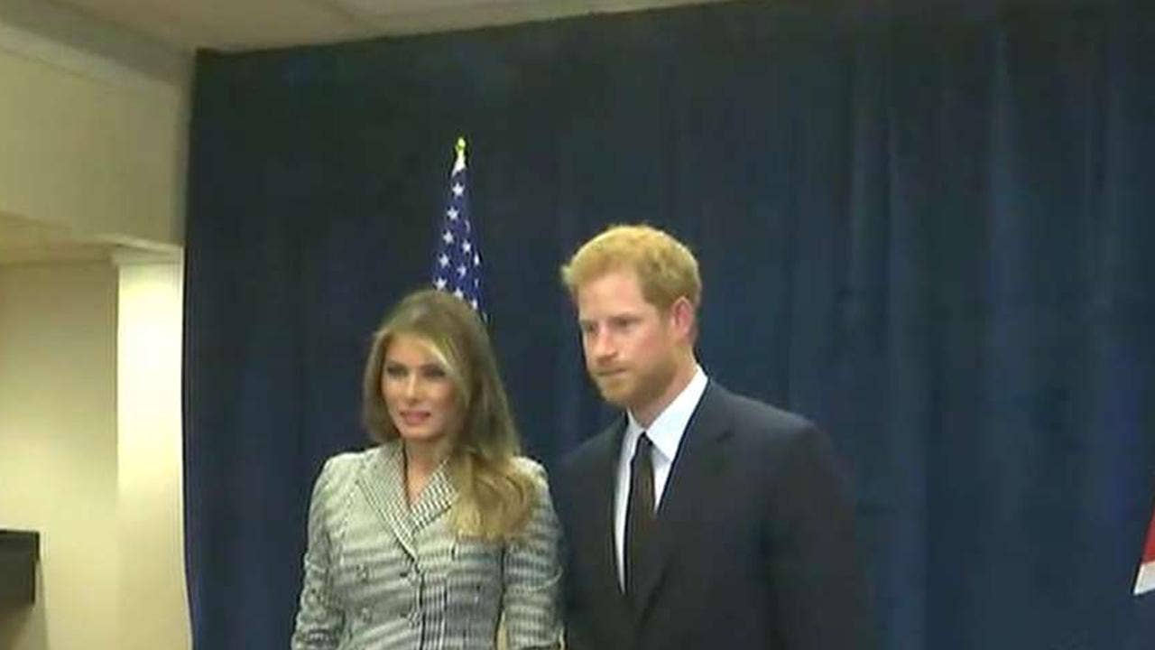 Prince Harry, Melania Trump at Invictus Games opening