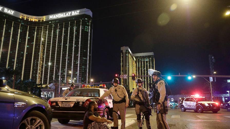 Gunmen opened fire during open-air concert on the Las Vegas strip