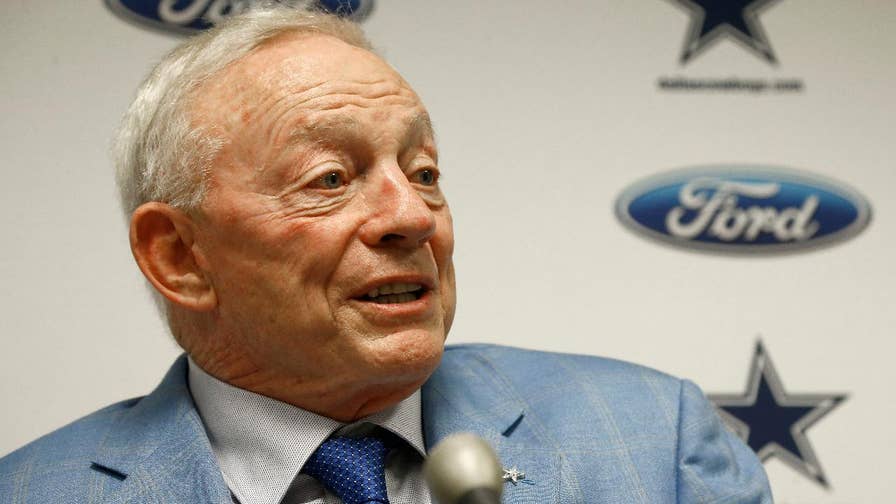 Cowboys owner insists his players will stand for the national anthem or they won't play.