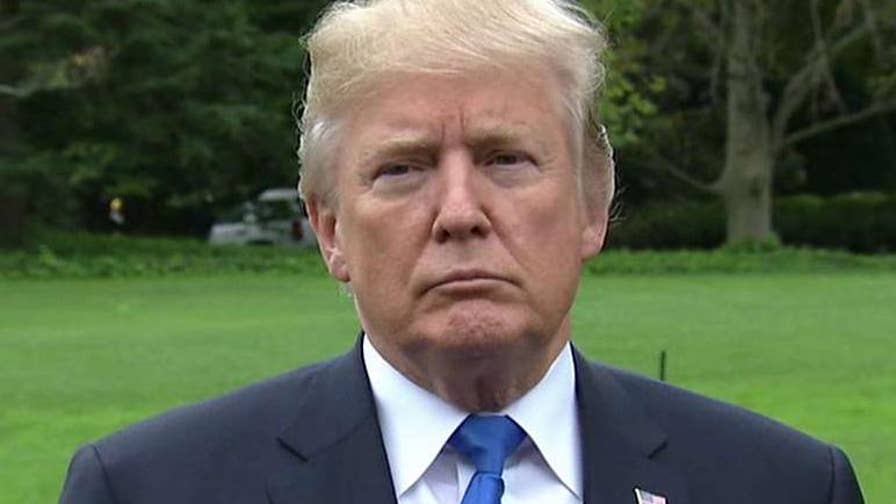 President Trump says if Democrats were smart, they'd come to the White House and negotiate better health care.