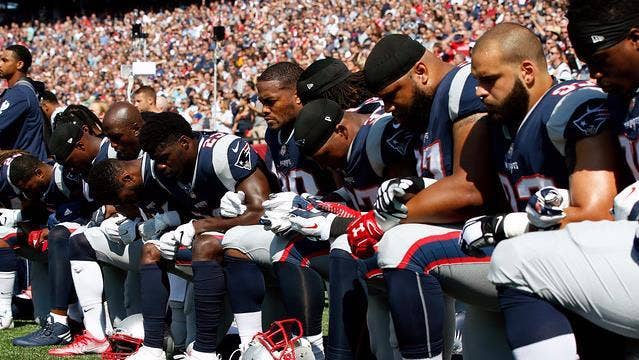 To NFL millionaires on Thanksgiving, be thankful and get off your knees already