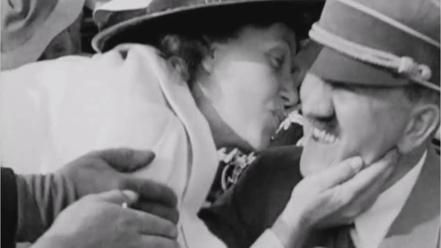 Image result for World Adolf Hitler kissed by American woman