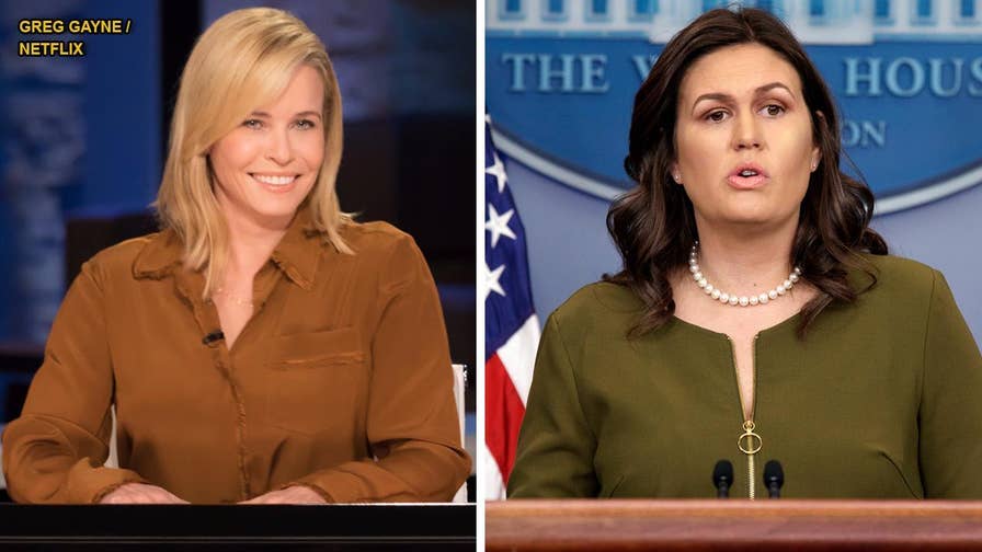 Fox411: On her Netflix talk show, Chelsea Handler slammed White House Press Secretary Sarah Sanders calling her a 'harlot' and a 'trollop.'