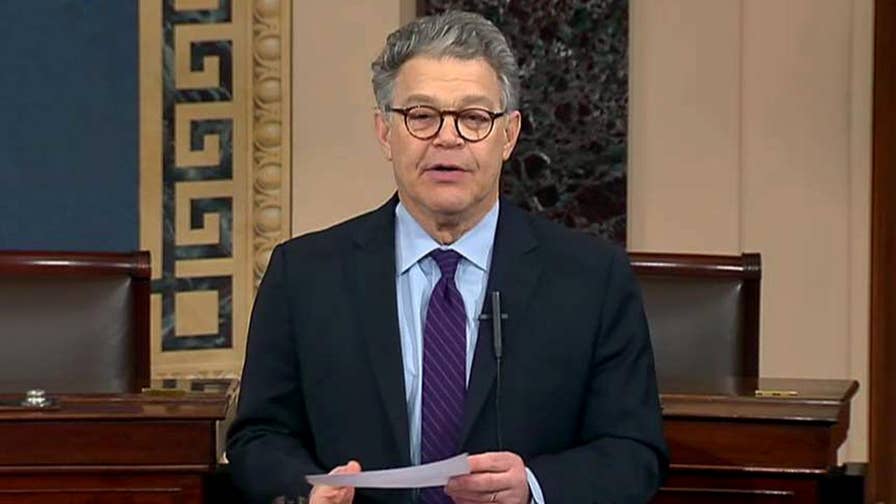 Embattled Democratic senator from Minnesota says while some of the sexual misconduct allegations against him are not true, he cannot be an effective voice for his constituents while under ethics investigation.