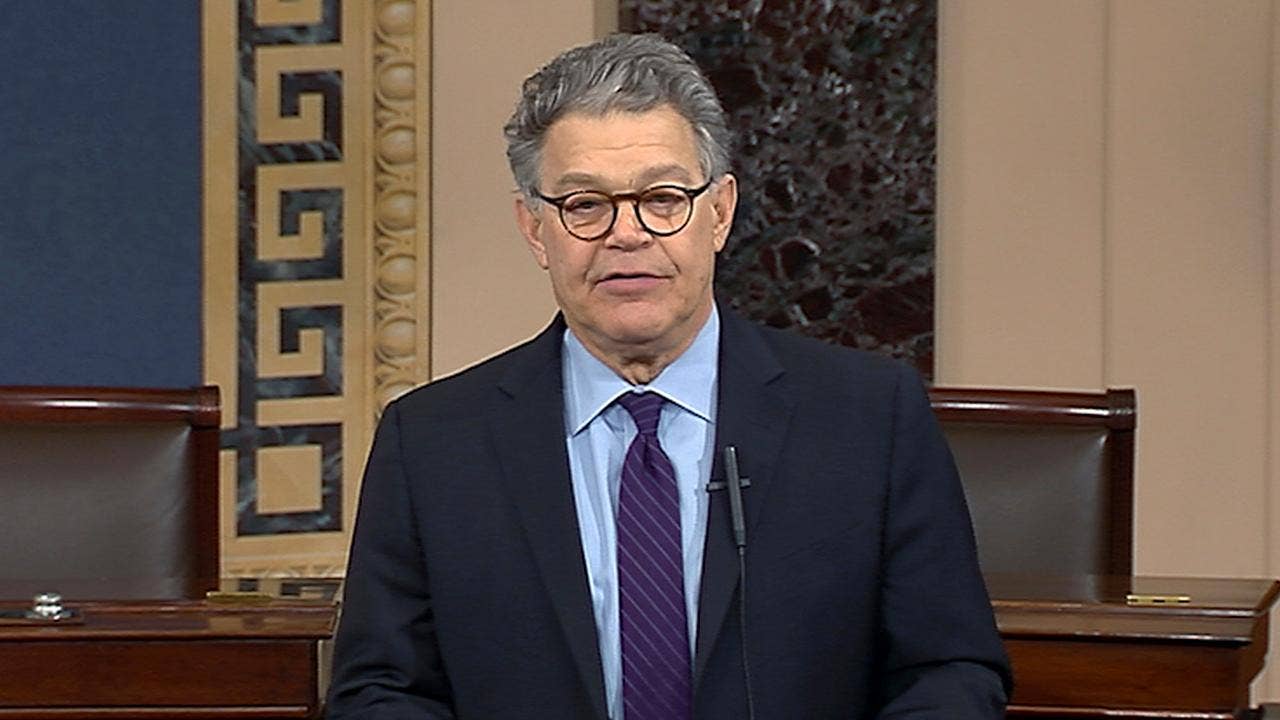 Al Franken drags out Senate departure, only mentions &lsquo;transition&rsquo; after replacement named