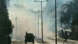 David Lee Miller reports on violent demonstrations in the region.