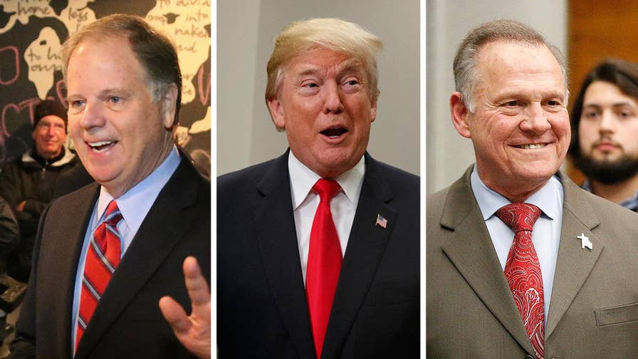 Deputy White House press secretary Hogan Gidley says that in a binary choice between Republican Roy Moore and Democrat Doug Jones, President Trump supported the candidate that would back his agenda.
