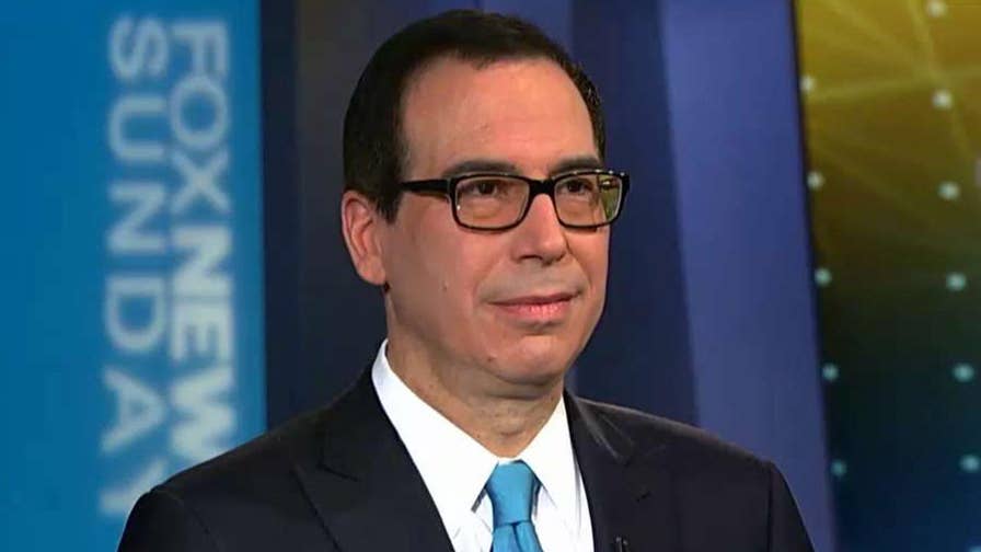 Secretary of the treasury talks tax cuts on 'Fox News Sunday.'