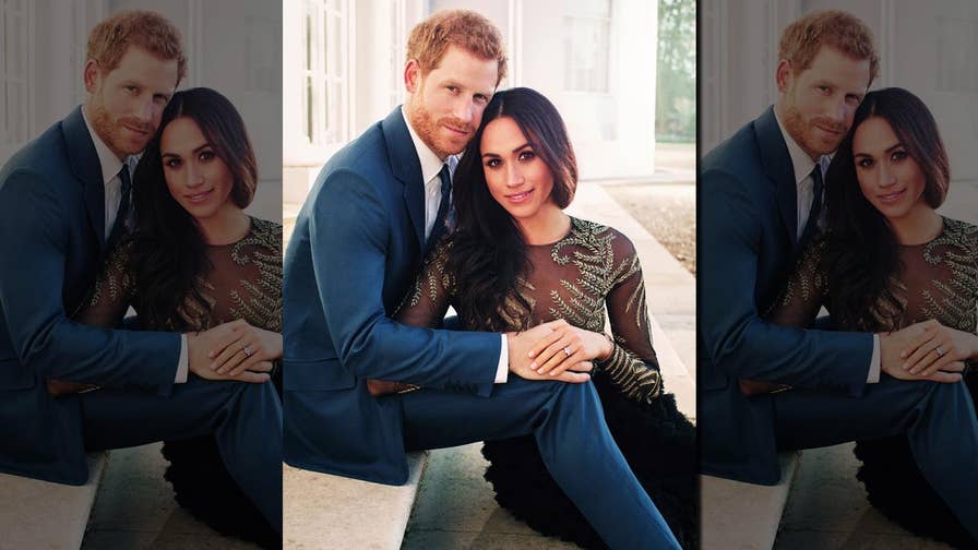 Fox411: Prince Harry and Meghan Markle celebrated their engagement with the release of their first official portrait photos. The two will marry May 19, 2018.