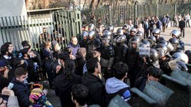 Estimates say that up to a million Iranians have been protesting across the country since Thursday in what one Iranian opposition group says has turned into a protest for regime change. The president's tweets are seen as a help.