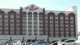 A gunman was not expected to survive a self-inflicted shot to the head after he allegedly fatally shot two security guards in a Las Vegas hotel room Saturday morning.