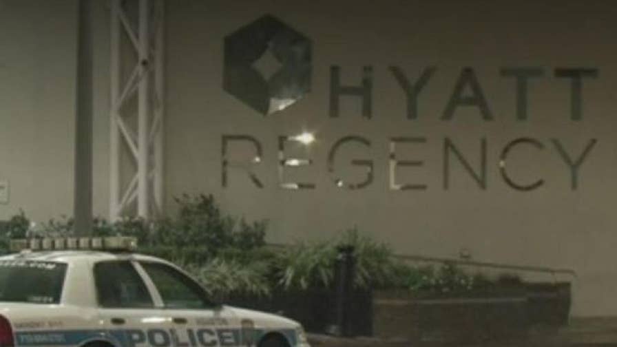 Police discover guns and ammunition at downtown Hyatt.