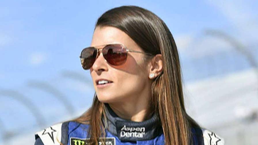 On 'Fox & Friends,' the race car driver whips up a recipe from her new health book 'Pretty Intense.'