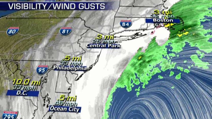 Massive snowstorm blasts the East Coast.