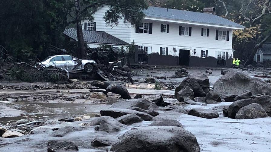 Winter rainstorms in Southern California cause deadly mudslides. Take a look at some of the latest images of the devastation.