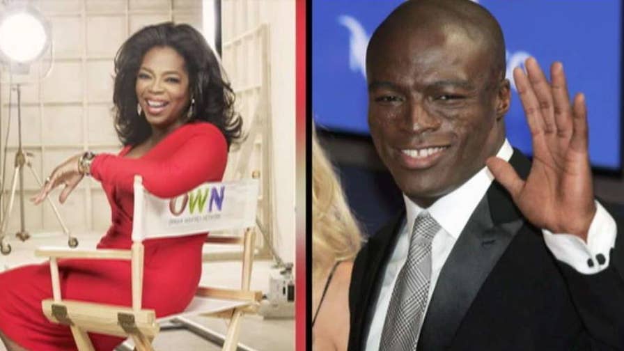 Singer Seal calls out Oprah Winfrey on Instagram with photos of her with Harvey Weinstein, calling her a hypocrite after her Golden Globes speech.