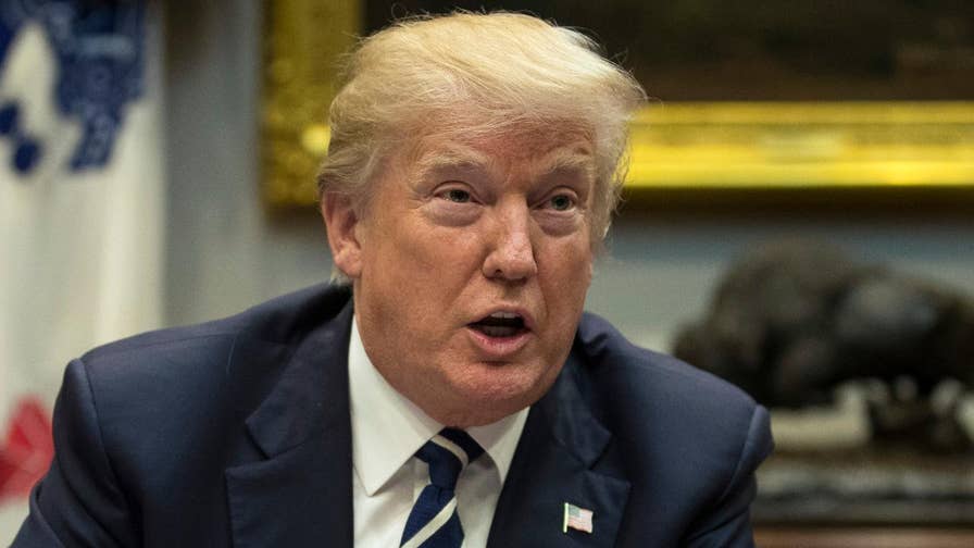 President Trump holding discussion on prison reform.