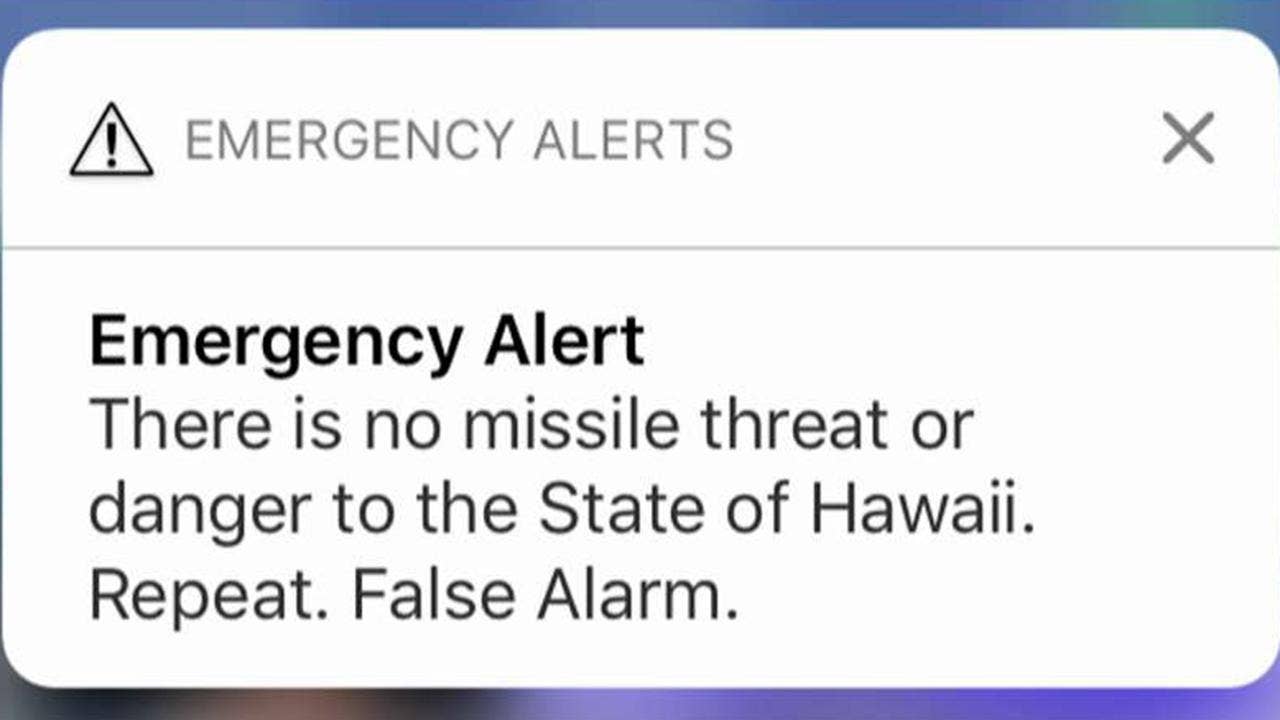 Hawaii emergency alert error causes panic, outrage