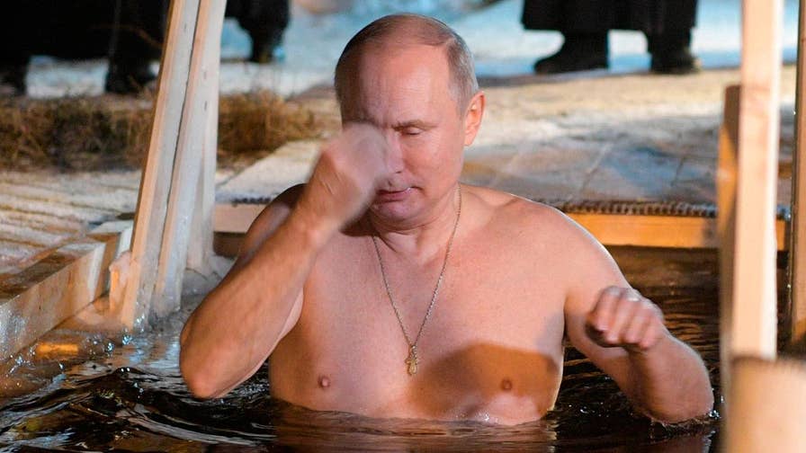 Bare Chested Putin Takes Dip In Icy Lake For Epiphany Fox News 6973